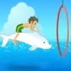 La course de Flipper le dauphin