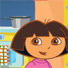 Dora apprend la cuisine