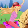 Barbie sur son cheval