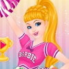 Barbie Pom Pom Girl, la blonde supporte son équipe de sport